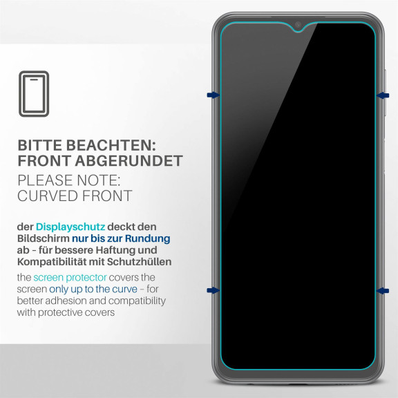 moex FlexProtect Samsung Galaxy M33 5G Schutzfolie Klar – Weiteres Produktbild 3