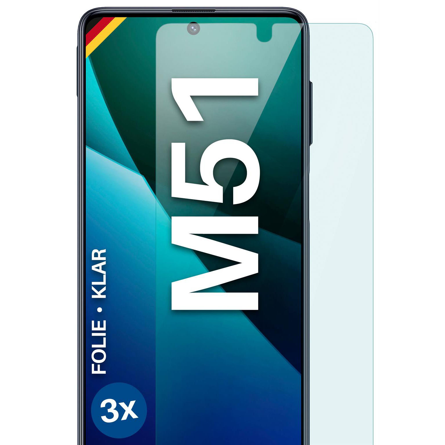 moex FlexProtect Samsung Galaxy M51 Schutzfolie Klar – Weiteres Produktbild 1 moex FlexProtect Samsung Galaxy M51 Schutzfolie Klar – Weiteres Produktbild 1