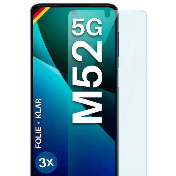 moex FlexProtect Samsung Galaxy M52 5G Schutzfolie Klar – Weiteres Produktbild 1