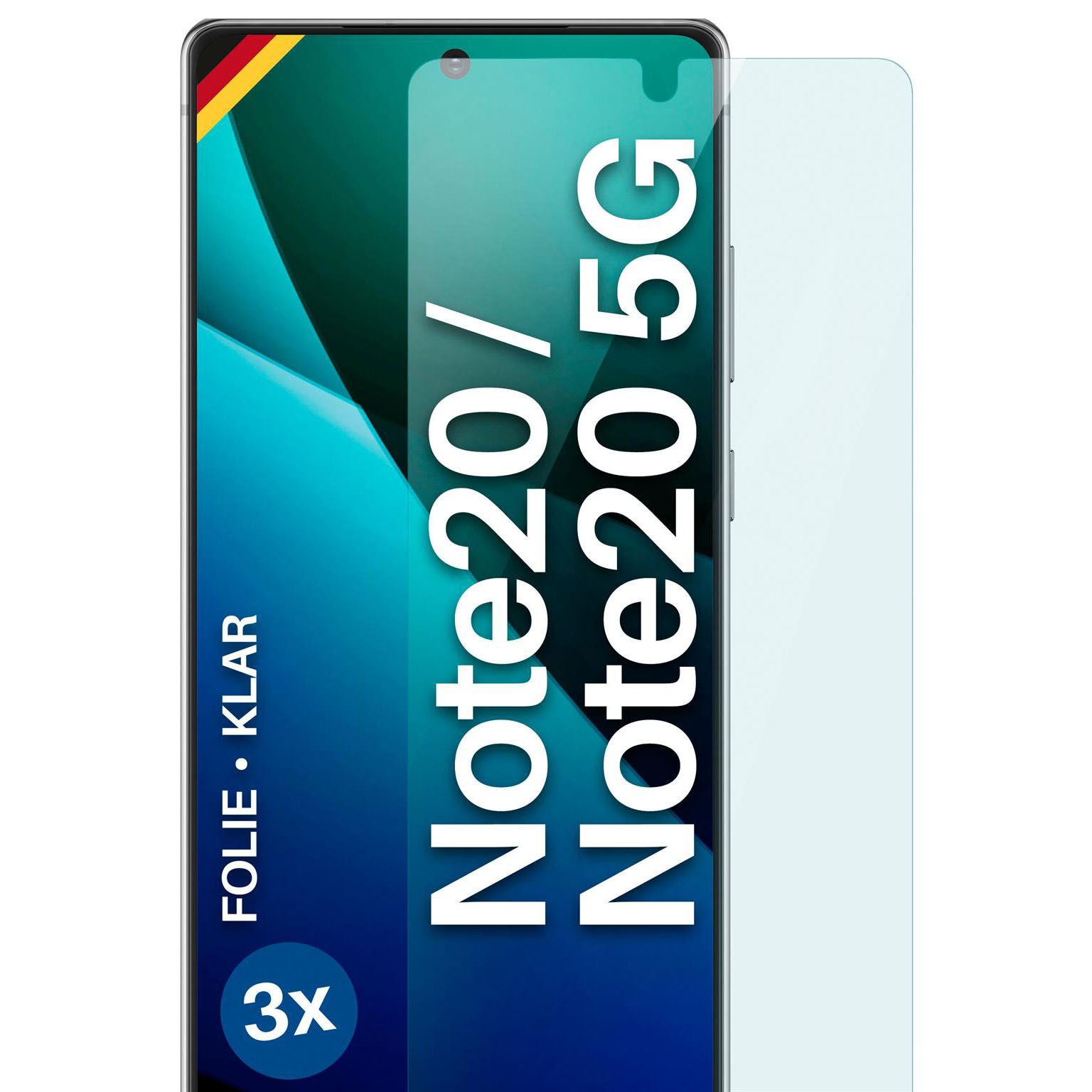 moex FlexProtect Samsung Galaxy Note 20 5G Schutzfolie Klar – undefined