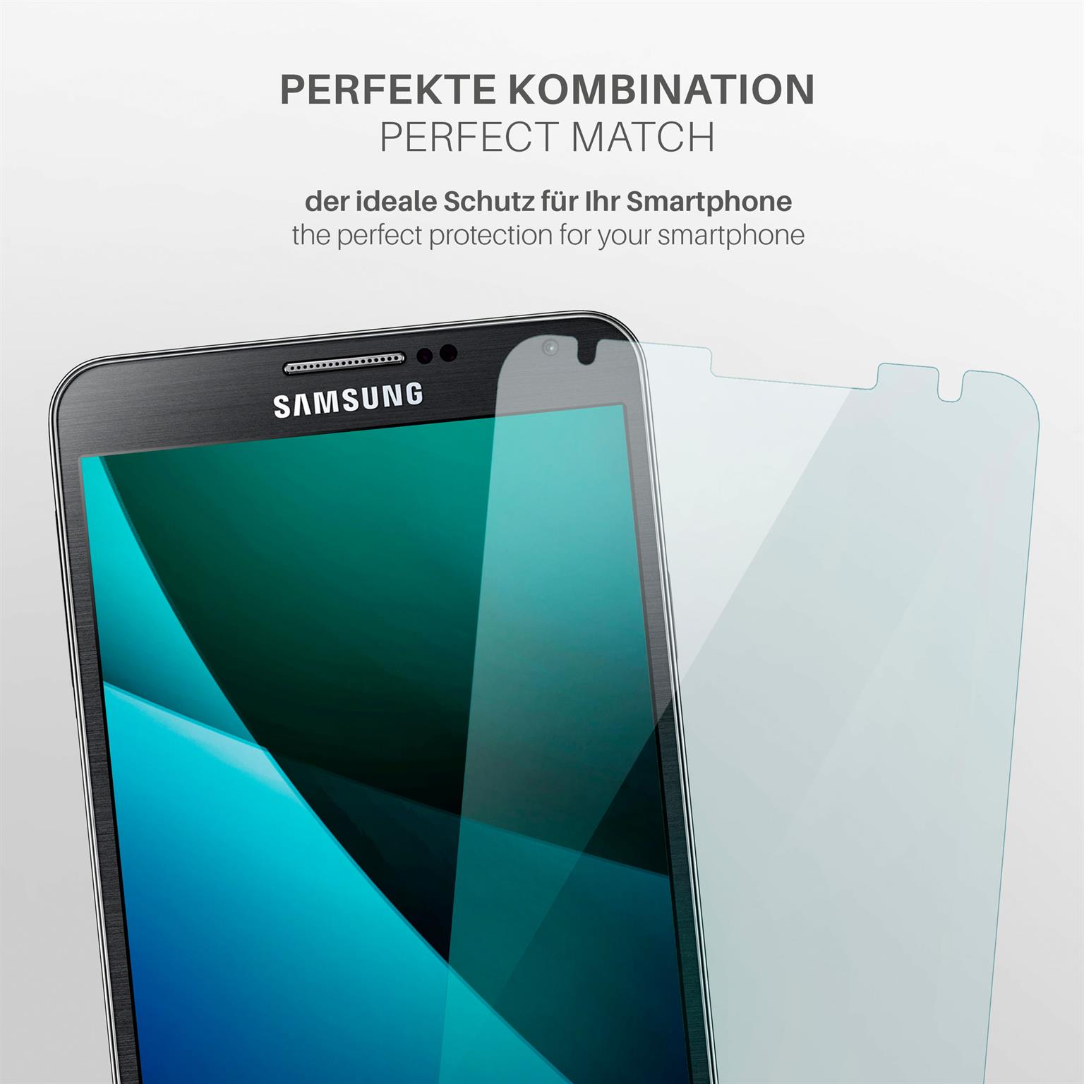 moex FlexProtect Samsung Galaxy Note 3 Schutzfolie Klar – Weiteres Produktbild 2