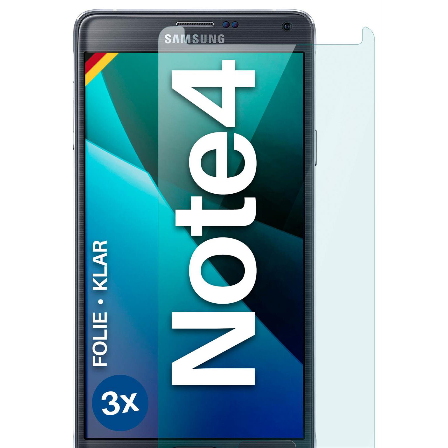 moex FlexProtect Samsung Galaxy Note 4 Schutzfolie Klar – Weiteres Produktbild 1 moex FlexProtect Samsung Galaxy Note 4 Schutzfolie Klar – Weiteres Produktbild 1