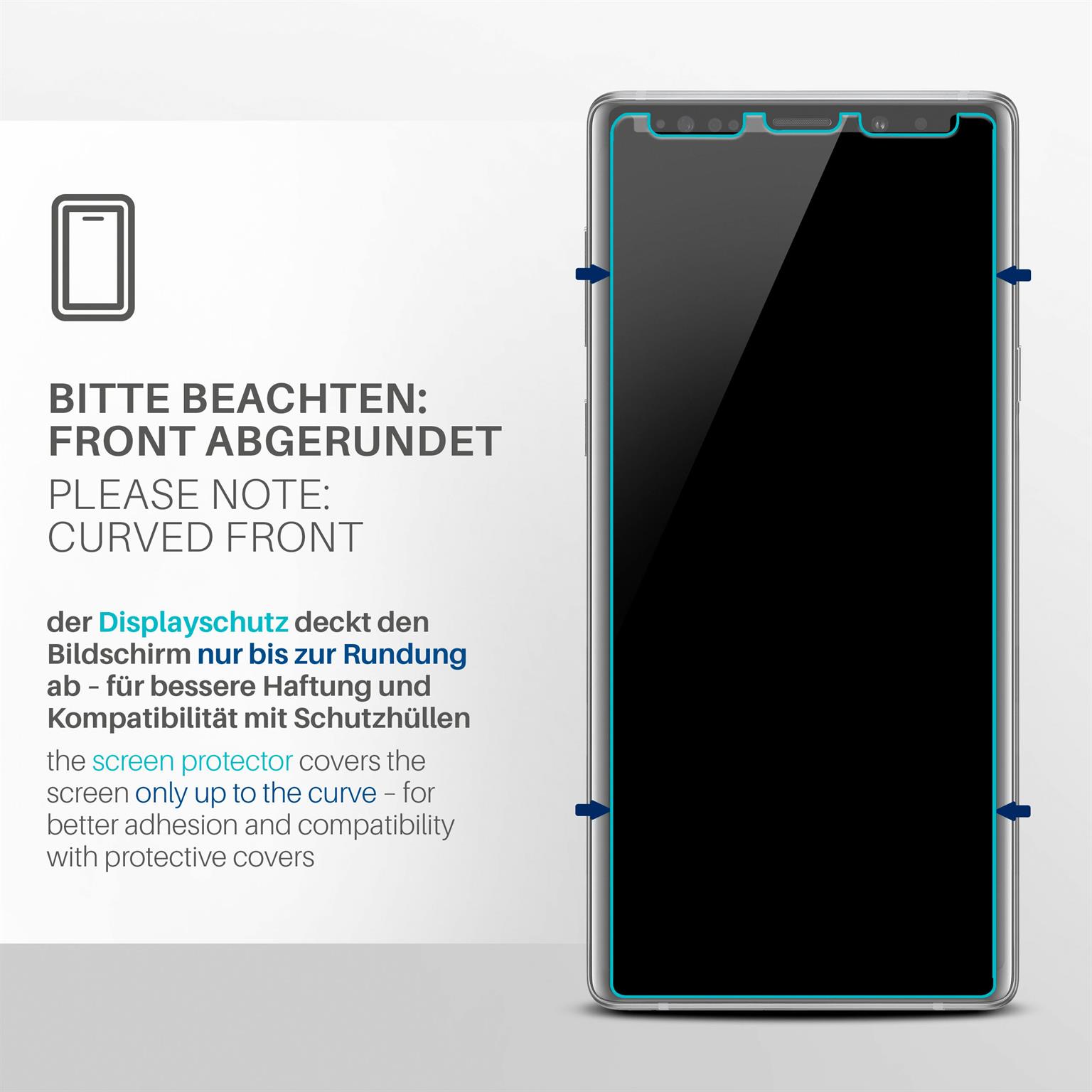 moex FlexProtect Samsung Galaxy Note 9 Schutzfolie Klar – Weiteres Produktbild 3 moex FlexProtect Samsung Galaxy Note 9 Schutzfolie Klar – Weiteres Produktbild 3