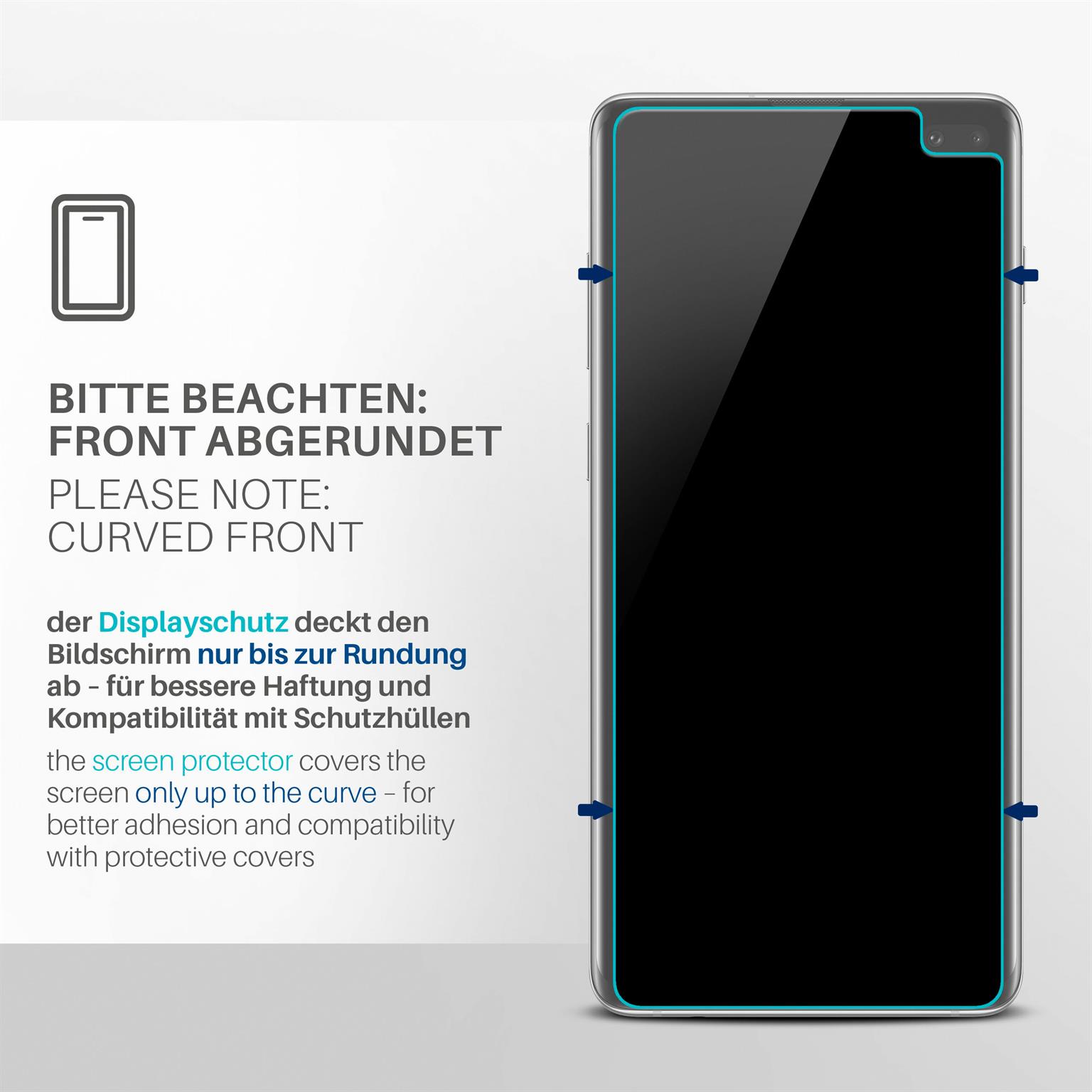 moex FlexProtect Samsung Galaxy S10 Plus Schutzfolie Klar – Weiteres Produktbild 3 moex FlexProtect Samsung Galaxy S10 Plus Schutzfolie Klar – Weiteres Produktbild 3
