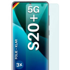 moex FlexProtect Samsung Galaxy S20 Plus 5G Schutzfolie Klar – Weiteres Produktbild 1