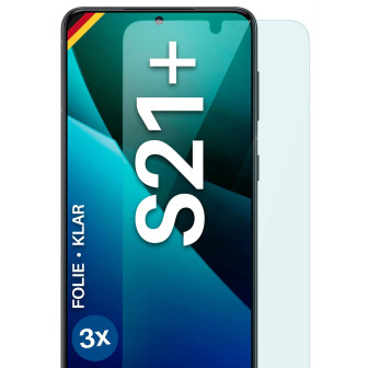 moex FlexProtect Samsung Galaxy S21 Plus Schutzfolie Klar – 3er Set