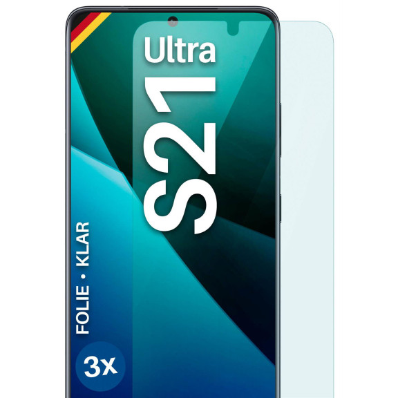 moex FlexProtect Samsung Galaxy S21 Ultra Schutzfolie Klar – Weiteres Produktbild 1