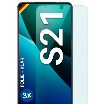 moex FlexProtect Samsung Galaxy S21 Schutzfolie Klar – 3er Set moex FlexProtect Samsung Galaxy S21 Schutzfolie Klar – 3er Set