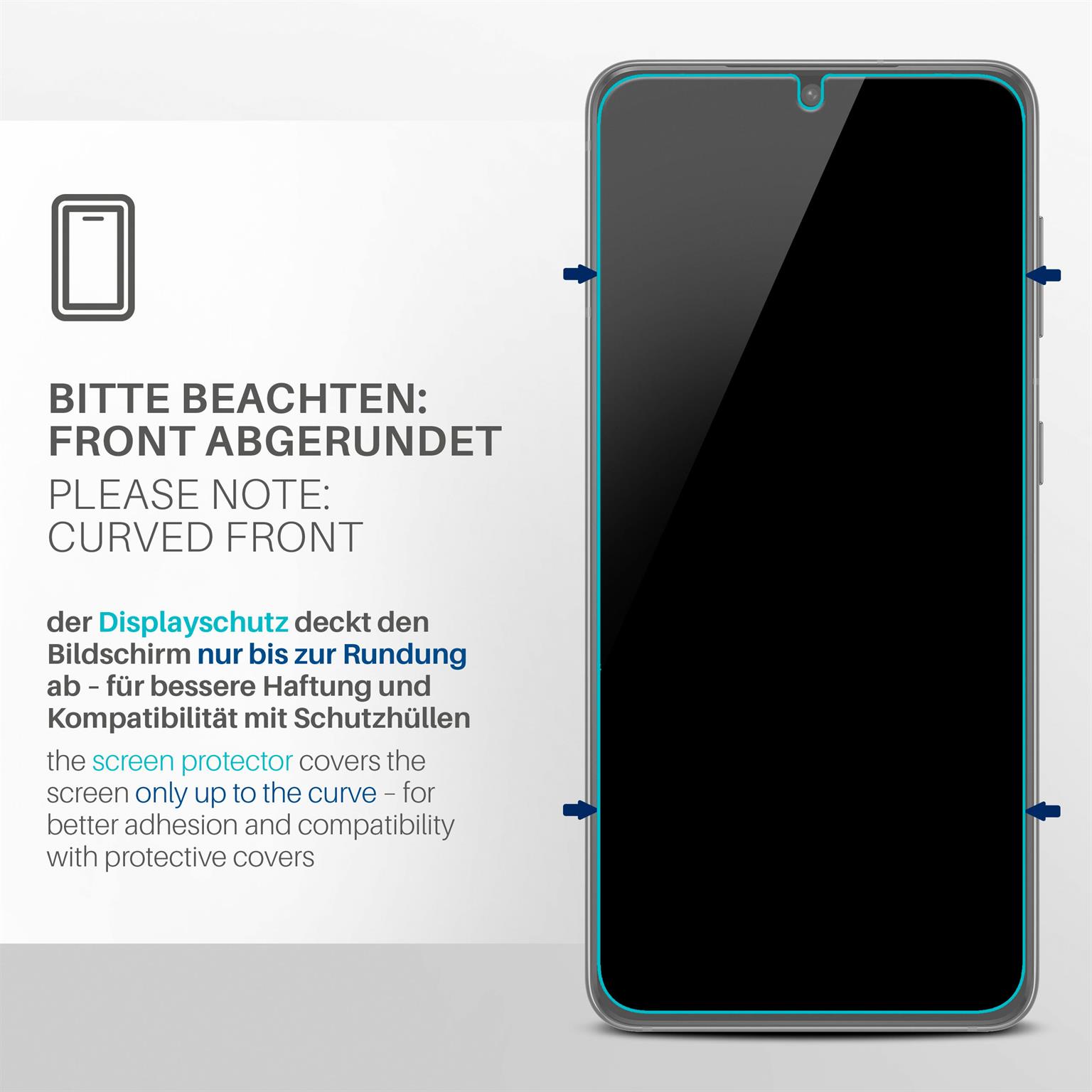moex FlexProtect Samsung Galaxy S21 Schutzfolie Klar – Weiteres Produktbild 3 moex FlexProtect Samsung Galaxy S21 Schutzfolie Klar – Weiteres Produktbild 3