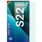 moex FlexProtect Samsung Galaxy S22 Ultra Schutzfolie Klar – Weiteres Produktbild 1