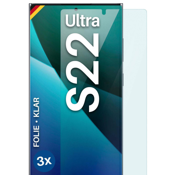 moex FlexProtect Samsung Galaxy S22 Ultra Schutzfolie Klar – Weiteres Produktbild 1