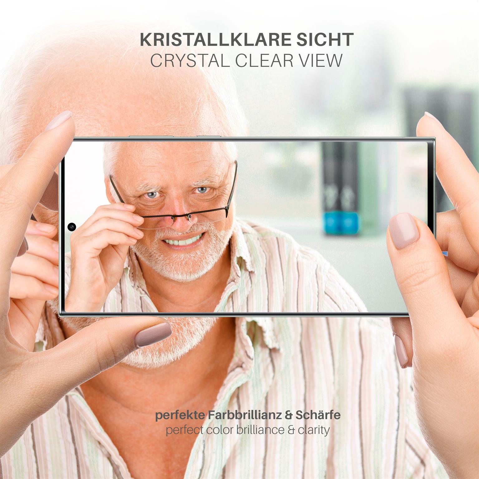 moex FlexProtect Samsung Galaxy S24 Ultra Schutzfolie Klar – Weiteres Produktbild 5