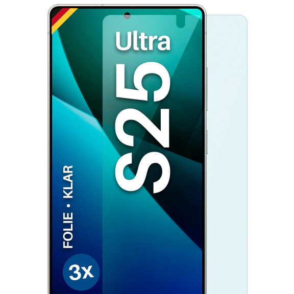 moex FlexProtect Samsung Galaxy S25 Ultra Schutzfolie Klar – Weiteres Produktbild 1