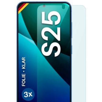 moex FlexProtect Samsung Galaxy S25 Schutzfolie Klar – 3er Set moex FlexProtect Samsung Galaxy S25 Schutzfolie Klar – 3er Set