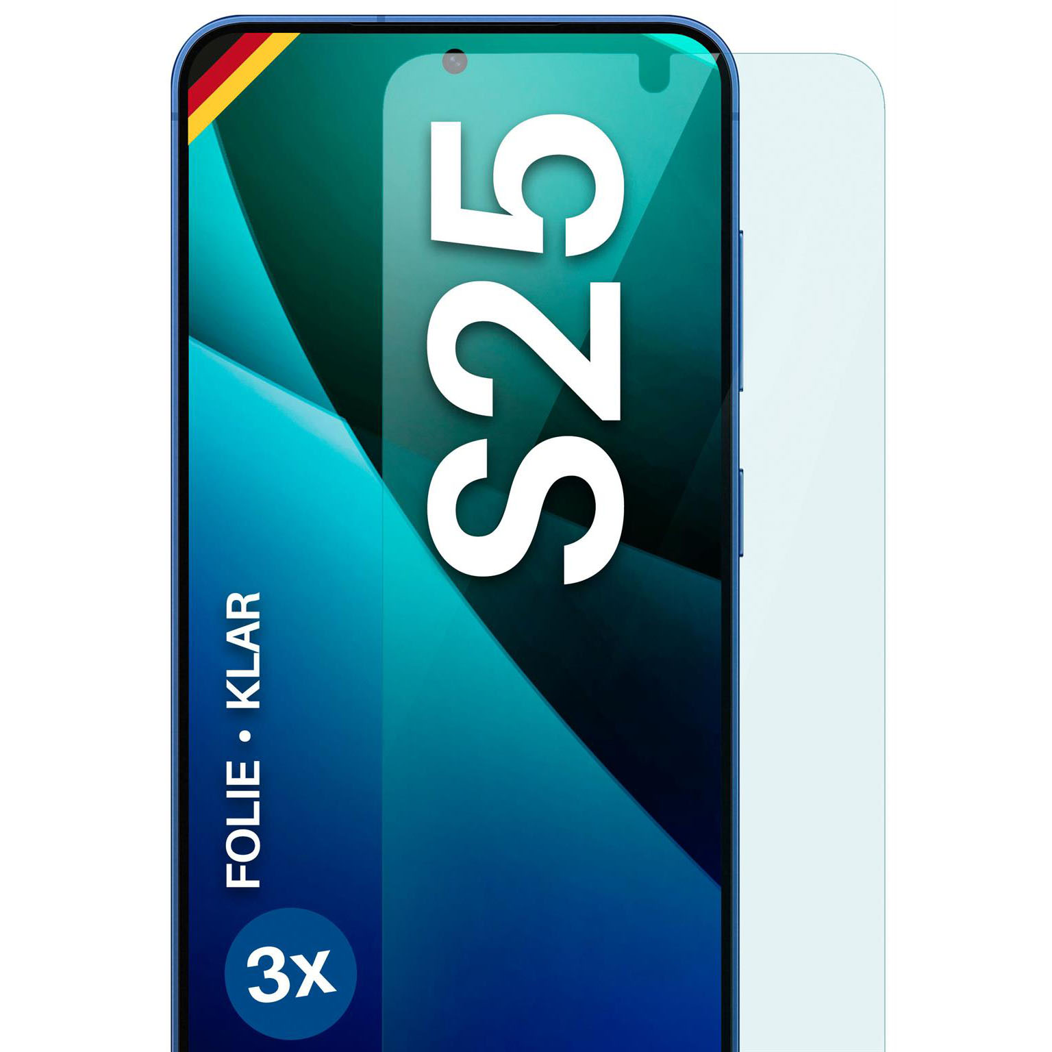moex FlexProtect Samsung Galaxy S25 Schutzfolie Klar – Weiteres Produktbild 1 moex FlexProtect Samsung Galaxy S25 Schutzfolie Klar – Weiteres Produktbild 1