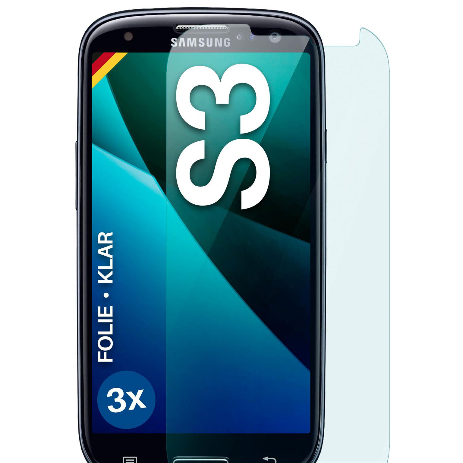 moex FlexProtect Samsung Galaxy S3 Schutzfolie Klar – undefined