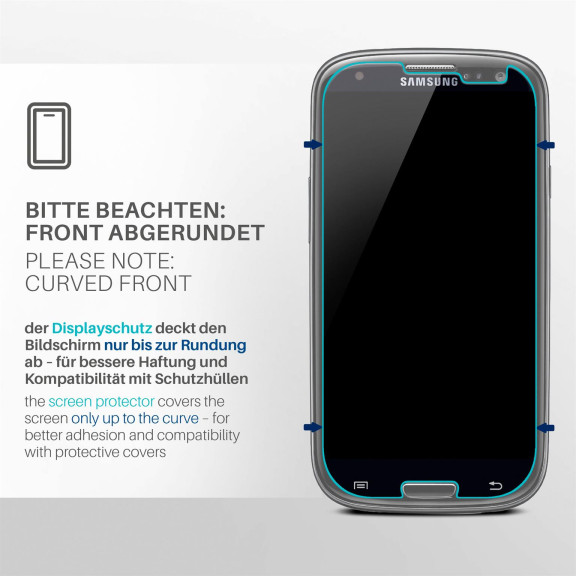 moex FlexProtect Samsung Galaxy S3 Schutzfolie Klar – Weiteres Produktbild 3