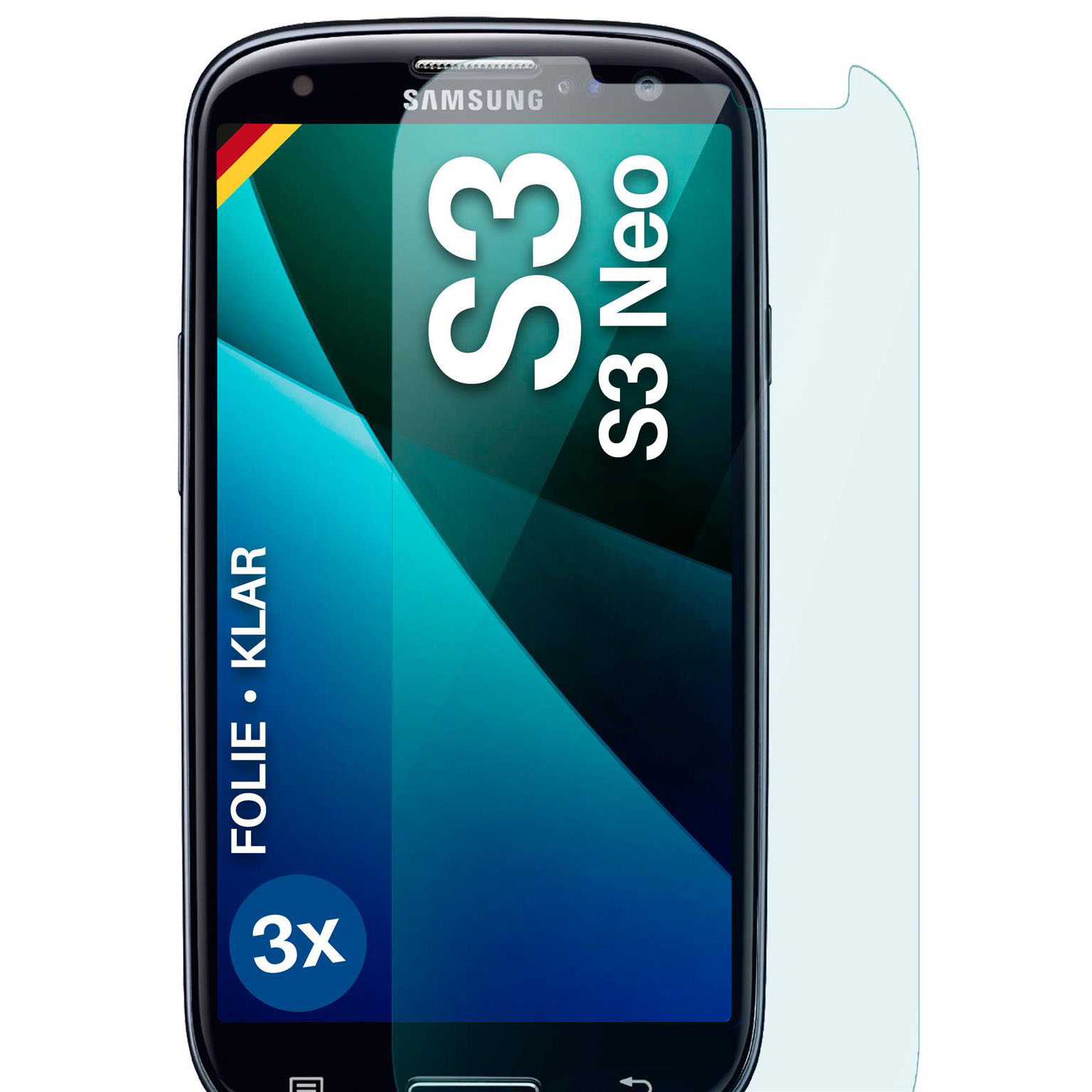 moex FlexProtect Samsung Galaxy S3 Neo Schutzfolie Klar – undefined