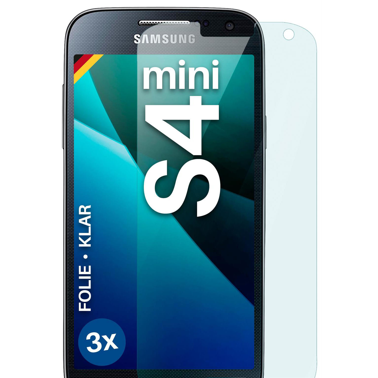moex FlexProtect Samsung Galaxy S4 Mini Schutzfolie Klar – undefined