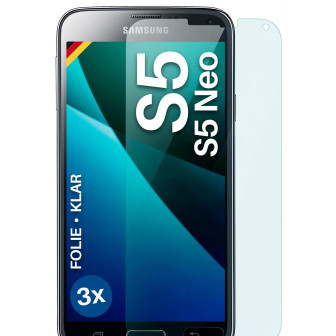 moex FlexProtect Samsung Galaxy S5 Neo Schutzfolie Klar – 3er Set moex FlexProtect Samsung Galaxy S5 Neo Schutzfolie Klar – 3er Set
