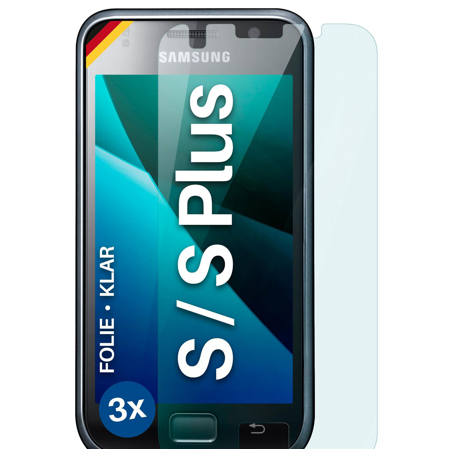 moex FlexProtect Samsung Galaxy S Plus Schutzfolie Klar – Weiteres Produktbild 1 moex FlexProtect Samsung Galaxy S Plus Schutzfolie Klar – Weiteres Produktbild 1