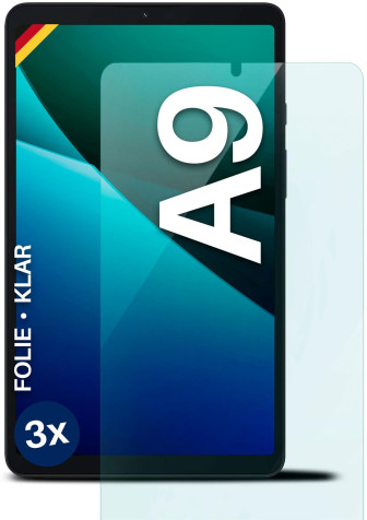 moex FlexProtect Samsung Galaxy Tab A9 Schutzfolie Klar – 3er Set