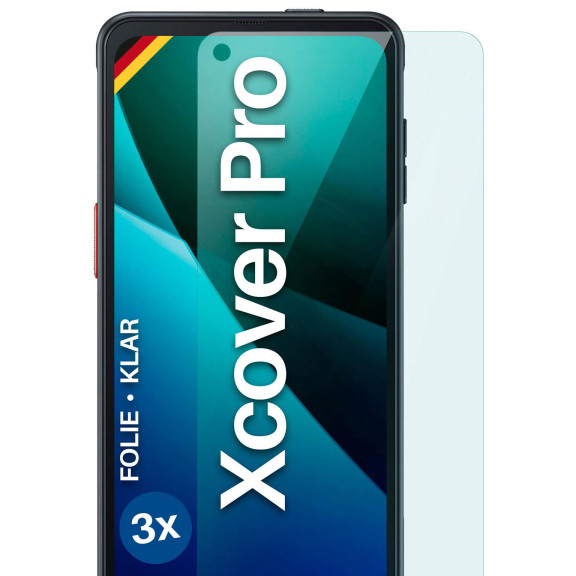 moex FlexProtect Samsung Galaxy Xcover Pro Schutzfolie Klar – Weiteres Produktbild 1
