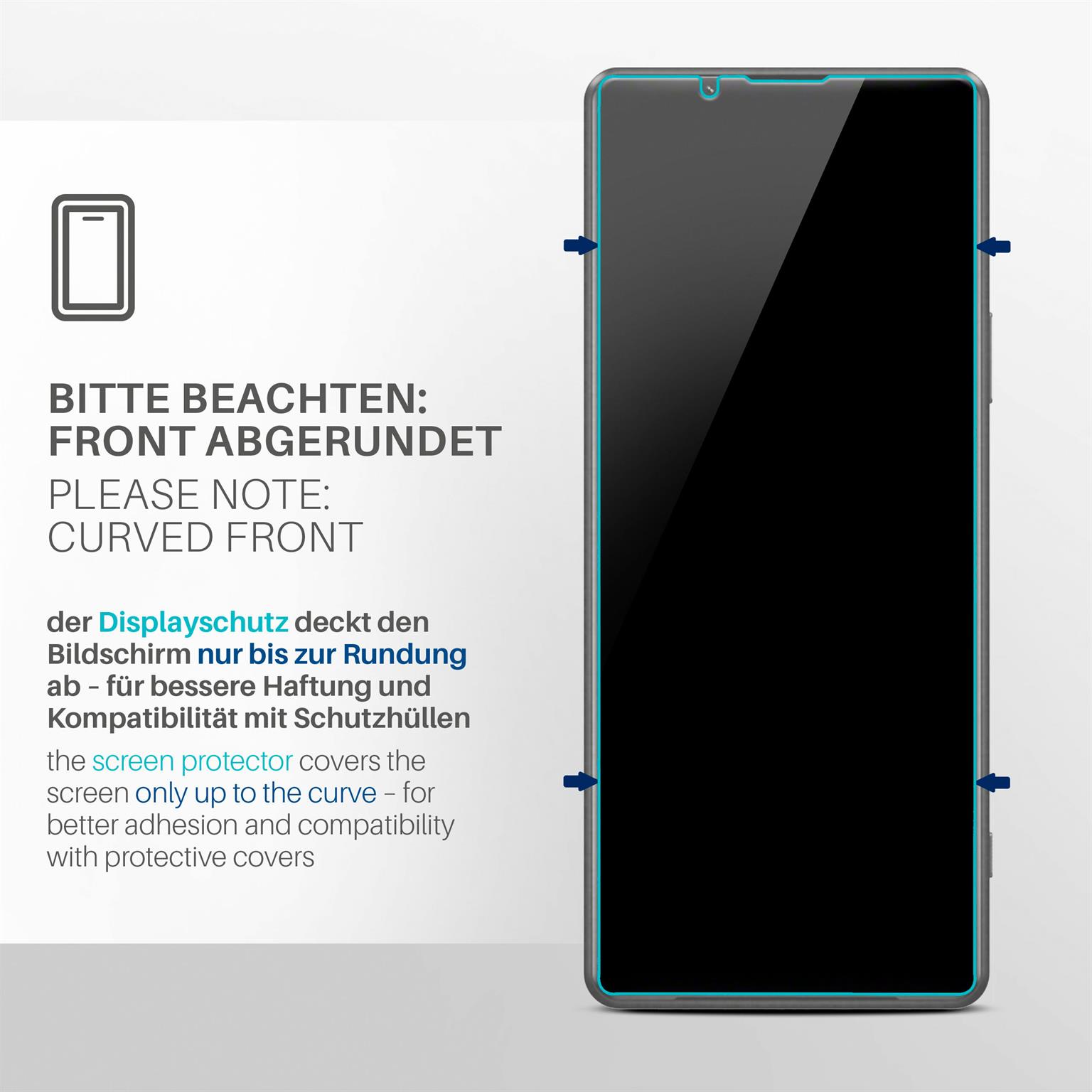 moex FlexProtect Sony Xperia 1 III Schutzfolie Klar – Weiteres Produktbild 3 moex FlexProtect Sony Xperia 1 III Schutzfolie Klar – Weiteres Produktbild 3