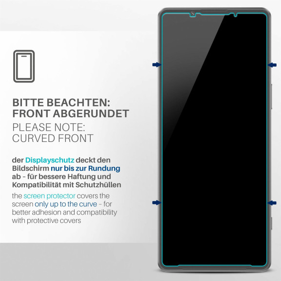 moex FlexProtect Sony Xperia 1 IV Schutzfolie Klar – Weiteres Produktbild 3
