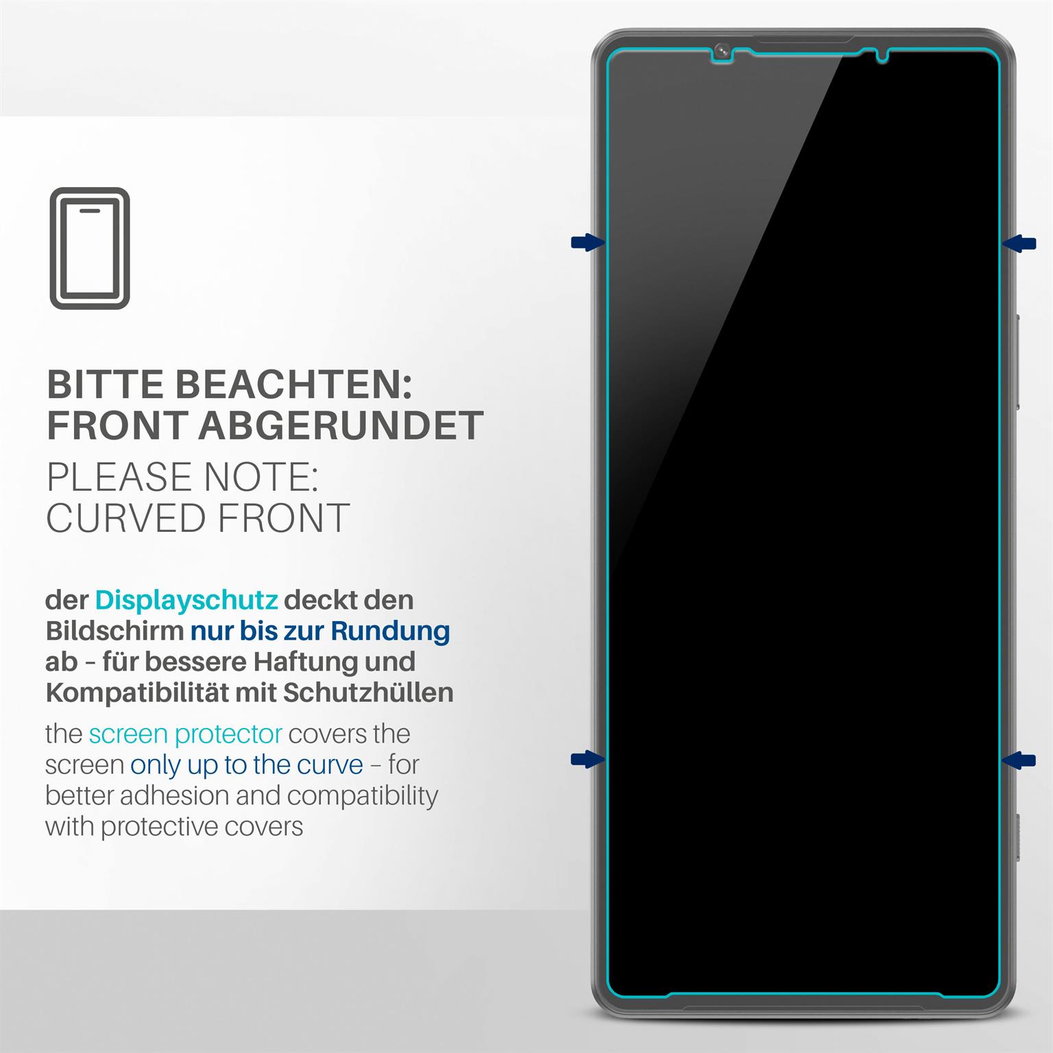 moex FlexProtect Sony Xperia 1 IV Schutzfolie Klar – Weiteres Produktbild 3 moex FlexProtect Sony Xperia 1 IV Schutzfolie Klar – Weiteres Produktbild 3