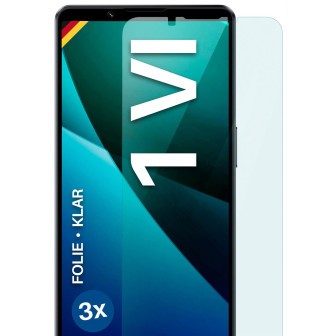 moex FlexProtect Sony Xperia 1 VI Schutzfolie Klar – 3er Set