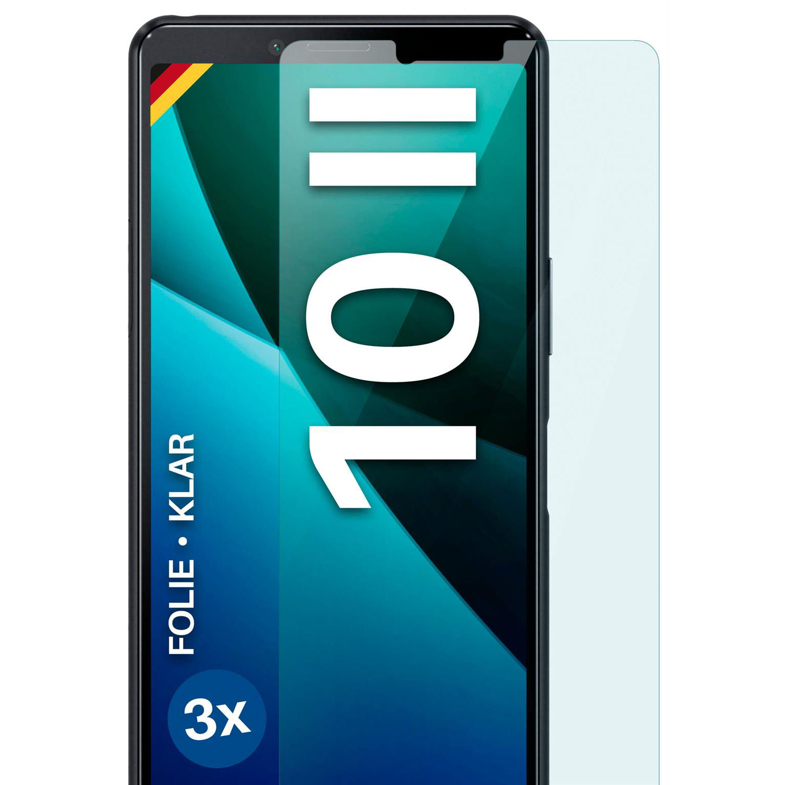 moex FlexProtect Sony Xperia 10 II Schutzfolie Klar – Weiteres Produktbild 1 moex FlexProtect Sony Xperia 10 II Schutzfolie Klar – Weiteres Produktbild 1