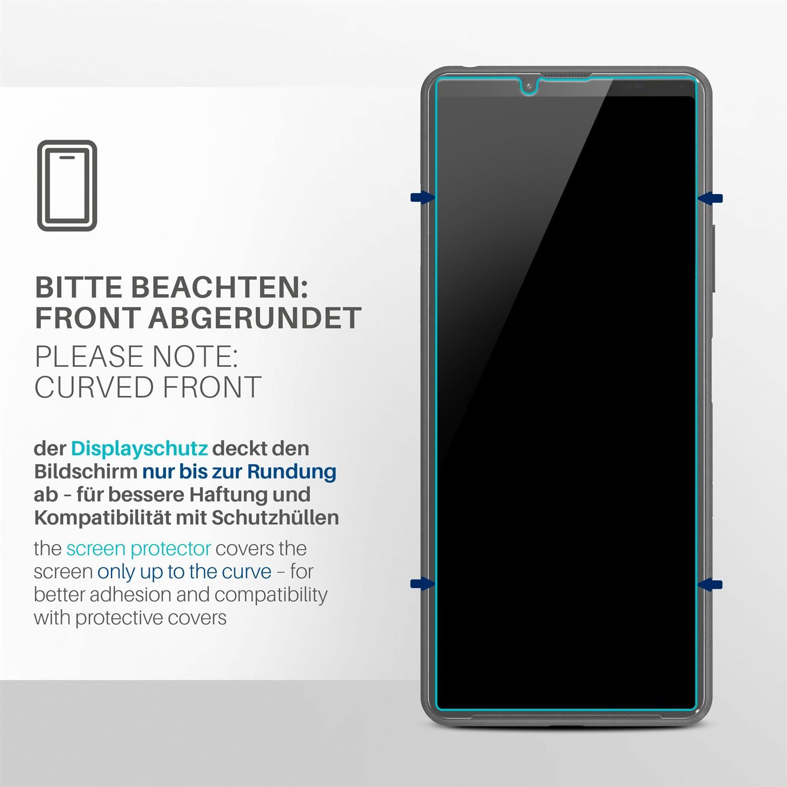 moex FlexProtect Sony Xperia 10 III Schutzfolie Klar – Weiteres Produktbild 3 moex FlexProtect Sony Xperia 10 III Schutzfolie Klar – Weiteres Produktbild 3