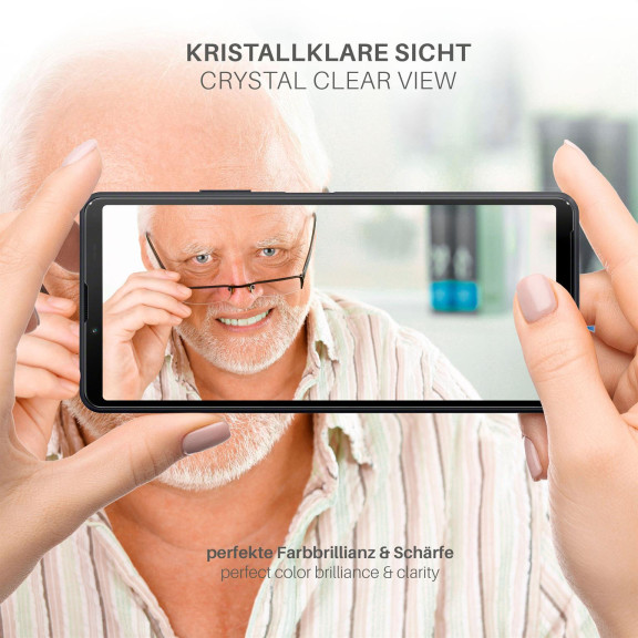 moex FlexProtect Sony Xperia 10 III Schutzfolie Klar – Weiteres Produktbild 5