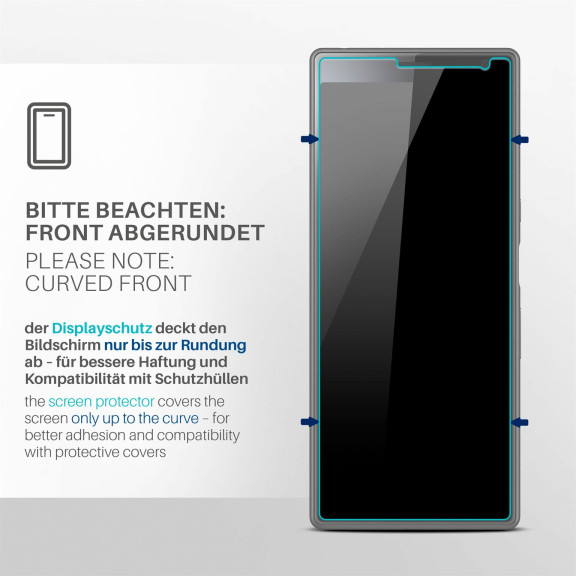 moex FlexProtect Sony Xperia 10 Plus Schutzfolie Klar – Weiteres Produktbild 3 moex FlexProtect Sony Xperia 10 Plus Schutzfolie Klar – Weiteres Produktbild 3