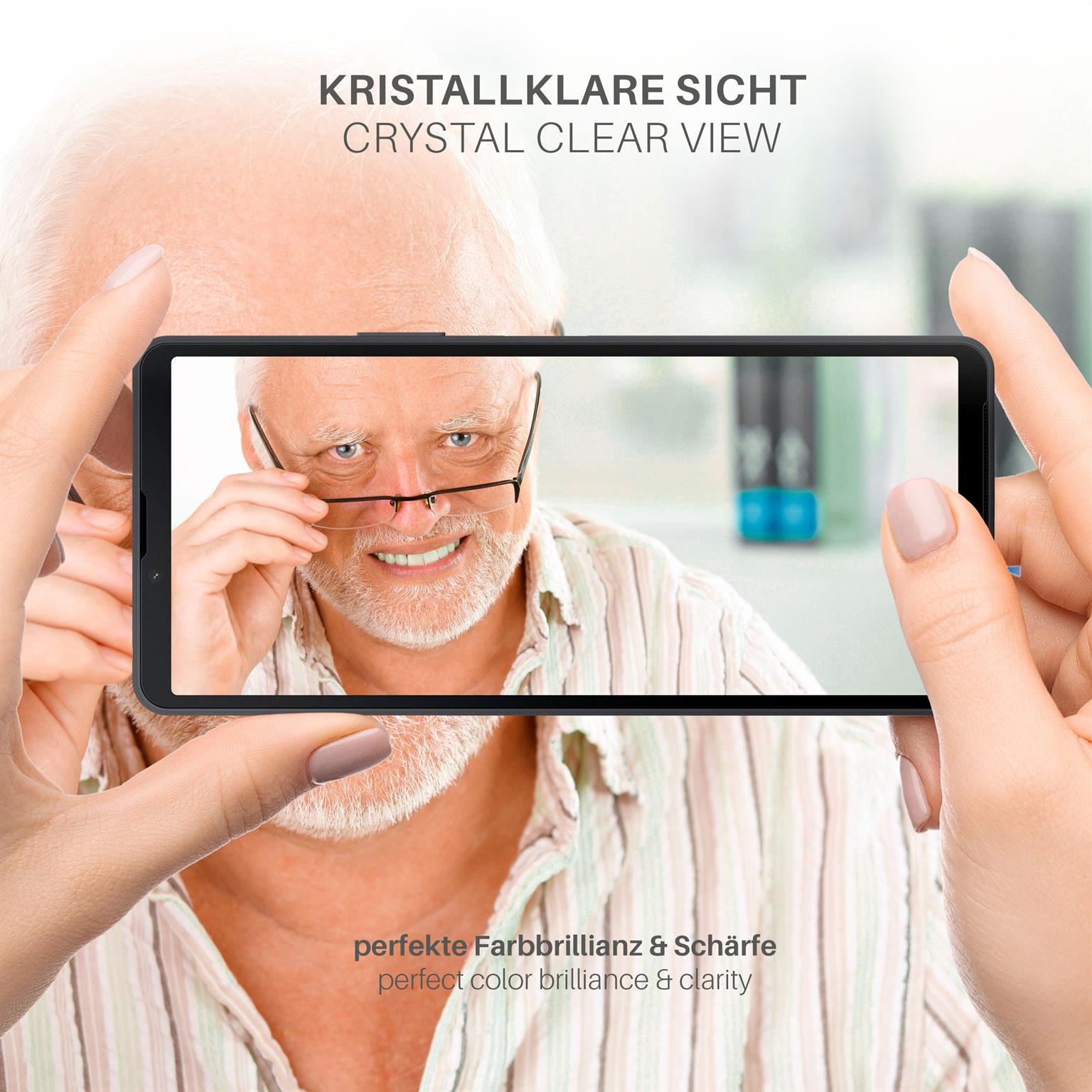 moex FlexProtect Sony Xperia 10 VI Schutzfolie Klar – Weiteres Produktbild 5