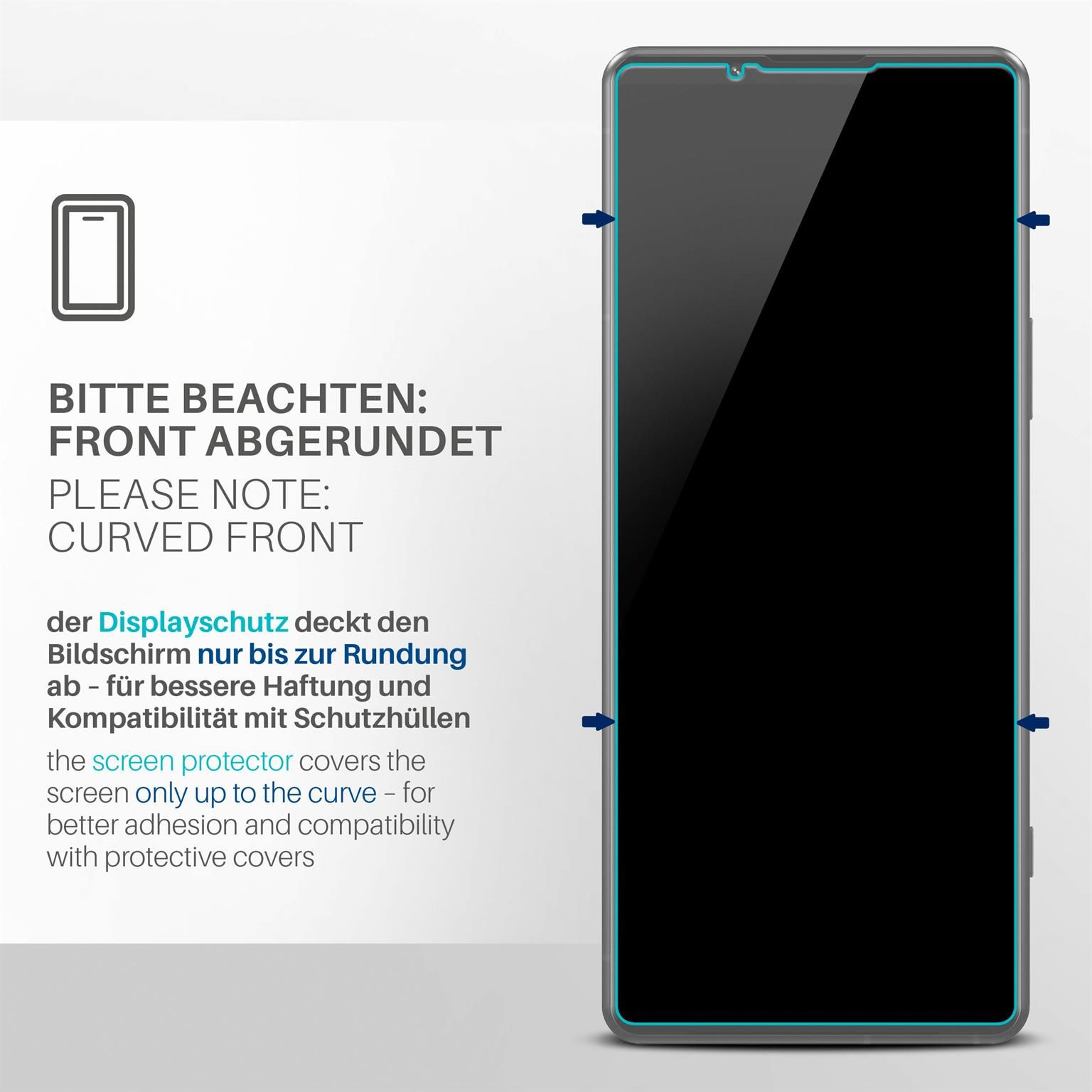 moex FlexProtect Sony Xperia 5 IV Schutzfolie Klar – Weiteres Produktbild 3 moex FlexProtect Sony Xperia 5 IV Schutzfolie Klar – Weiteres Produktbild 3