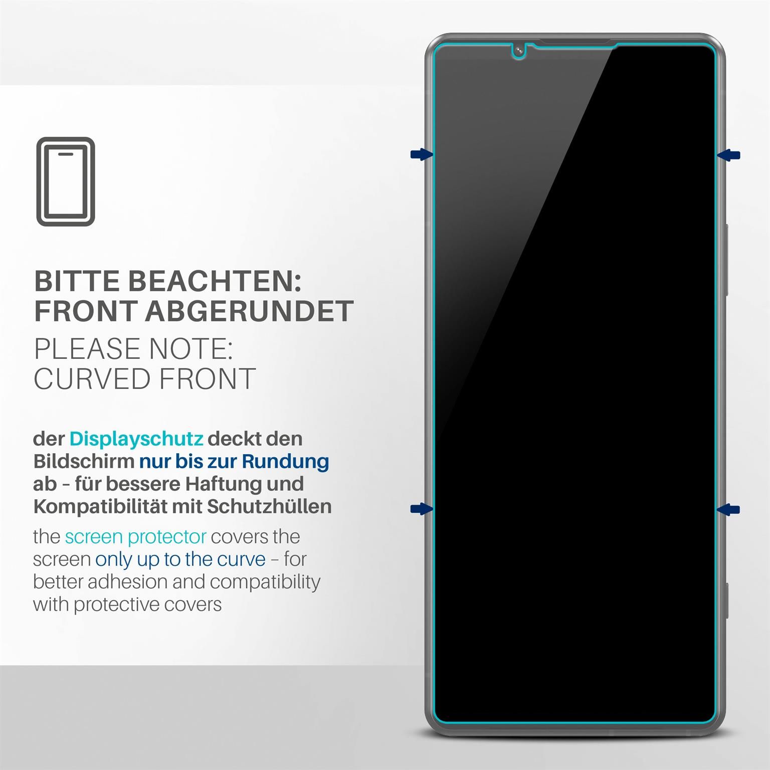 moex FlexProtect Sony Xperia 5 V Schutzfolie Klar – Weiteres Produktbild 3 moex FlexProtect Sony Xperia 5 V Schutzfolie Klar – Weiteres Produktbild 3