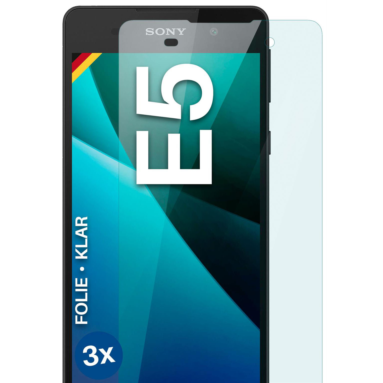 moex FlexProtect Sony Xperia E5 Schutzfolie Klar – Weiteres Produktbild 1 moex FlexProtect Sony Xperia E5 Schutzfolie Klar – Weiteres Produktbild 1