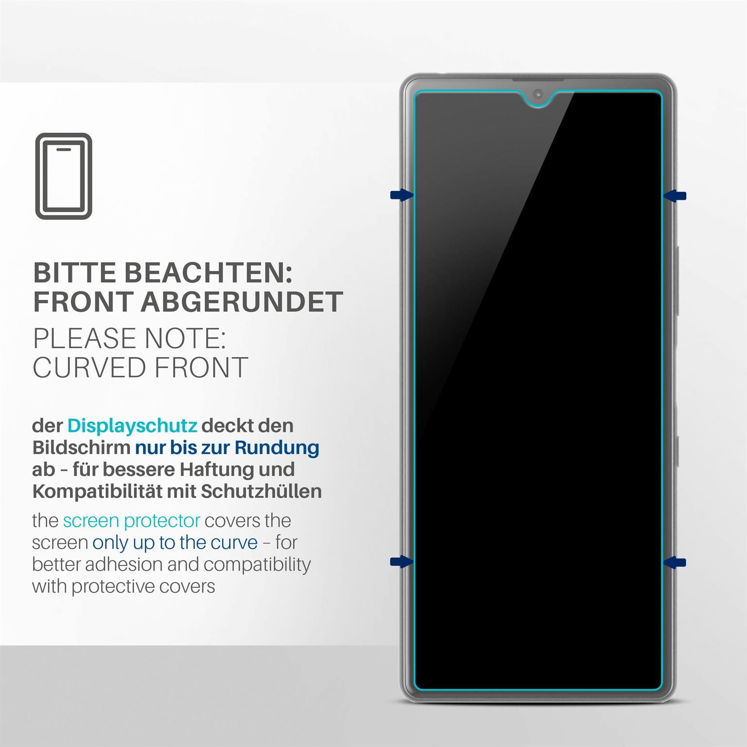 moex FlexProtect Sony Xperia L4 Schutzfolie Klar – Weiteres Produktbild 3 moex FlexProtect Sony Xperia L4 Schutzfolie Klar – Weiteres Produktbild 3