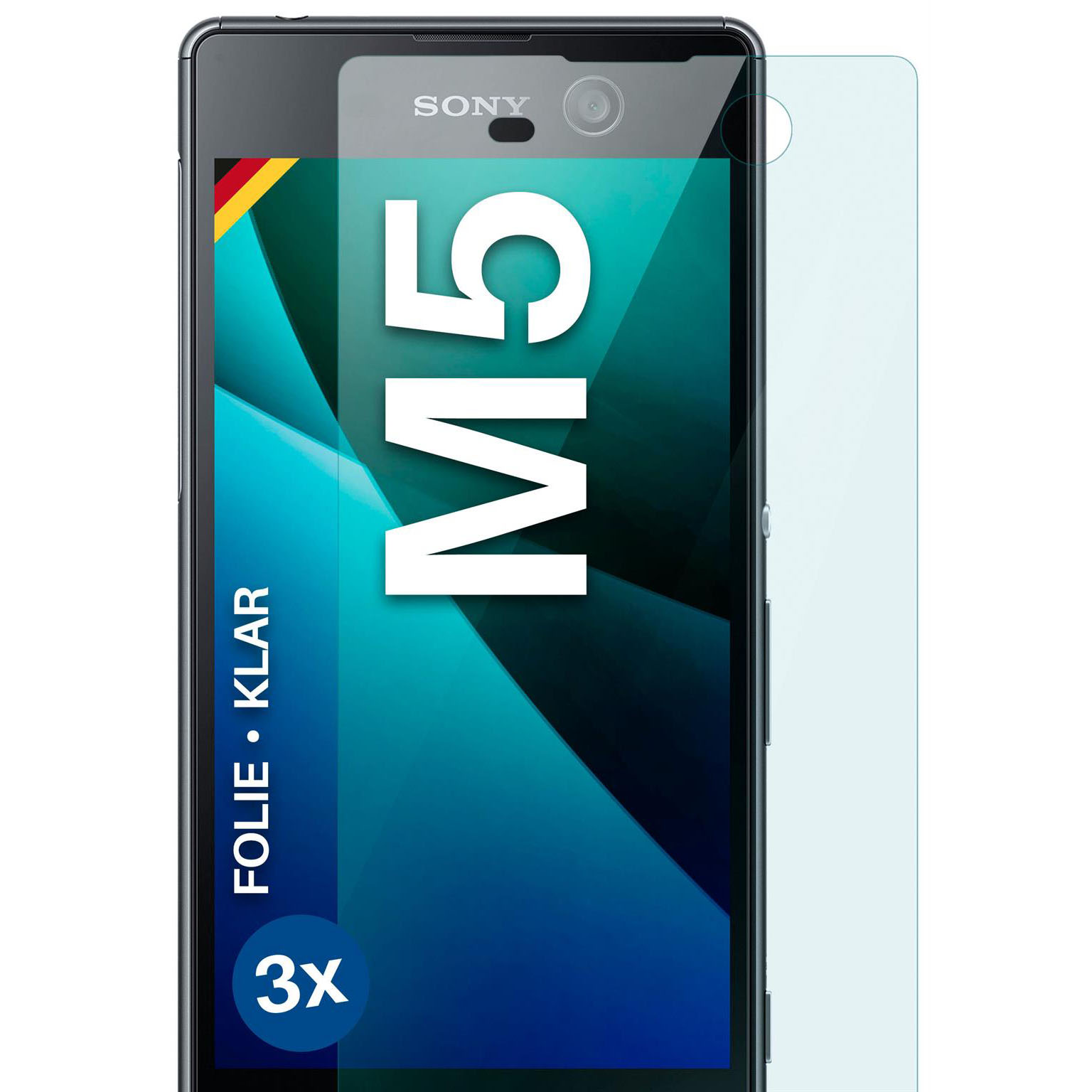 moex FlexProtect Sony Xperia M5 Schutzfolie Klar – Weiteres Produktbild 1 moex FlexProtect Sony Xperia M5 Schutzfolie Klar – Weiteres Produktbild 1