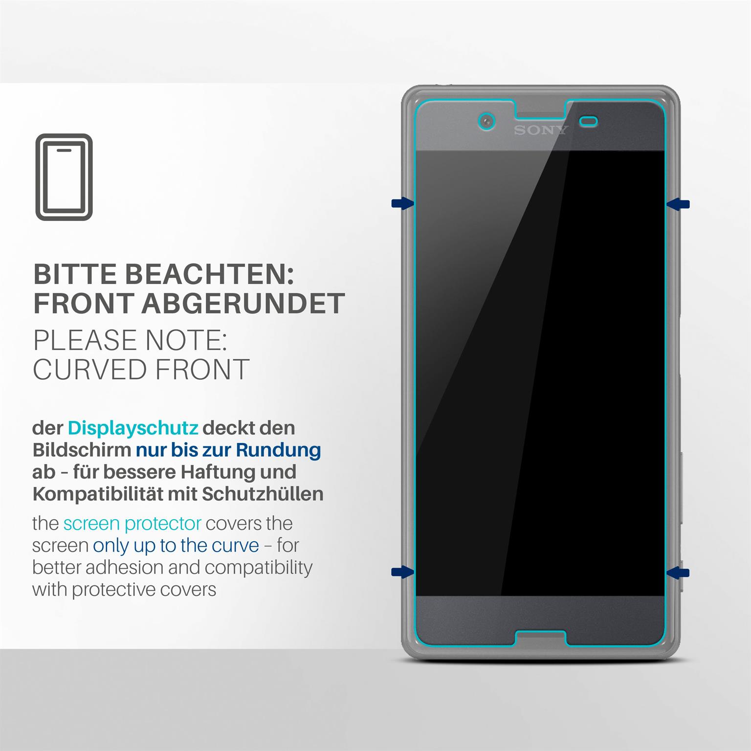 moex FlexProtect Sony Xperia X Schutzfolie Klar – Weiteres Produktbild 3 moex FlexProtect Sony Xperia X Schutzfolie Klar – Weiteres Produktbild 3