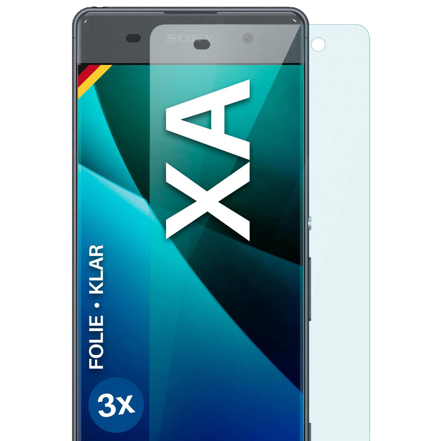 moex FlexProtect Sony Xperia XA Schutzfolie Klar – Weiteres Produktbild 1 moex FlexProtect Sony Xperia XA Schutzfolie Klar – Weiteres Produktbild 1