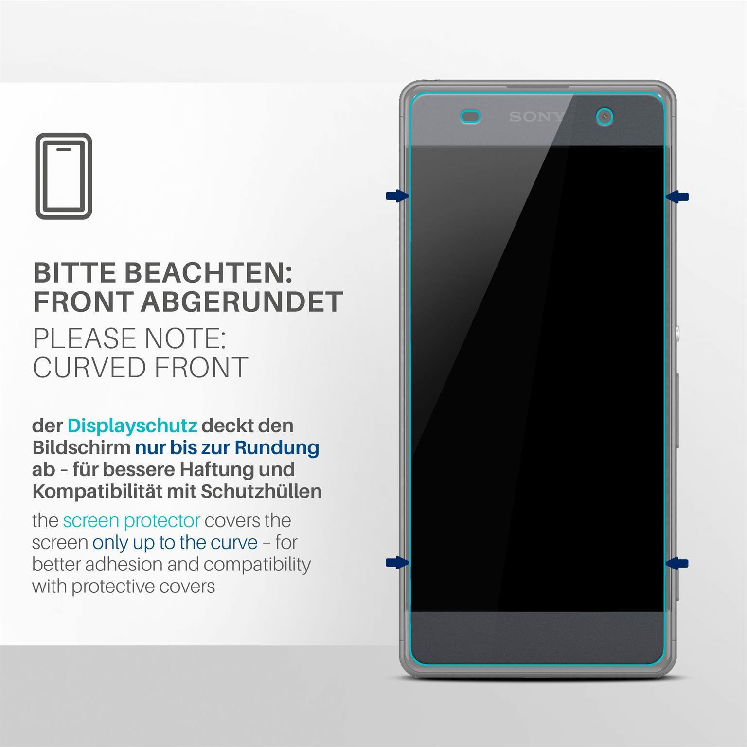moex FlexProtect Sony Xperia XA Schutzfolie Klar – Weiteres Produktbild 3 moex FlexProtect Sony Xperia XA Schutzfolie Klar – Weiteres Produktbild 3