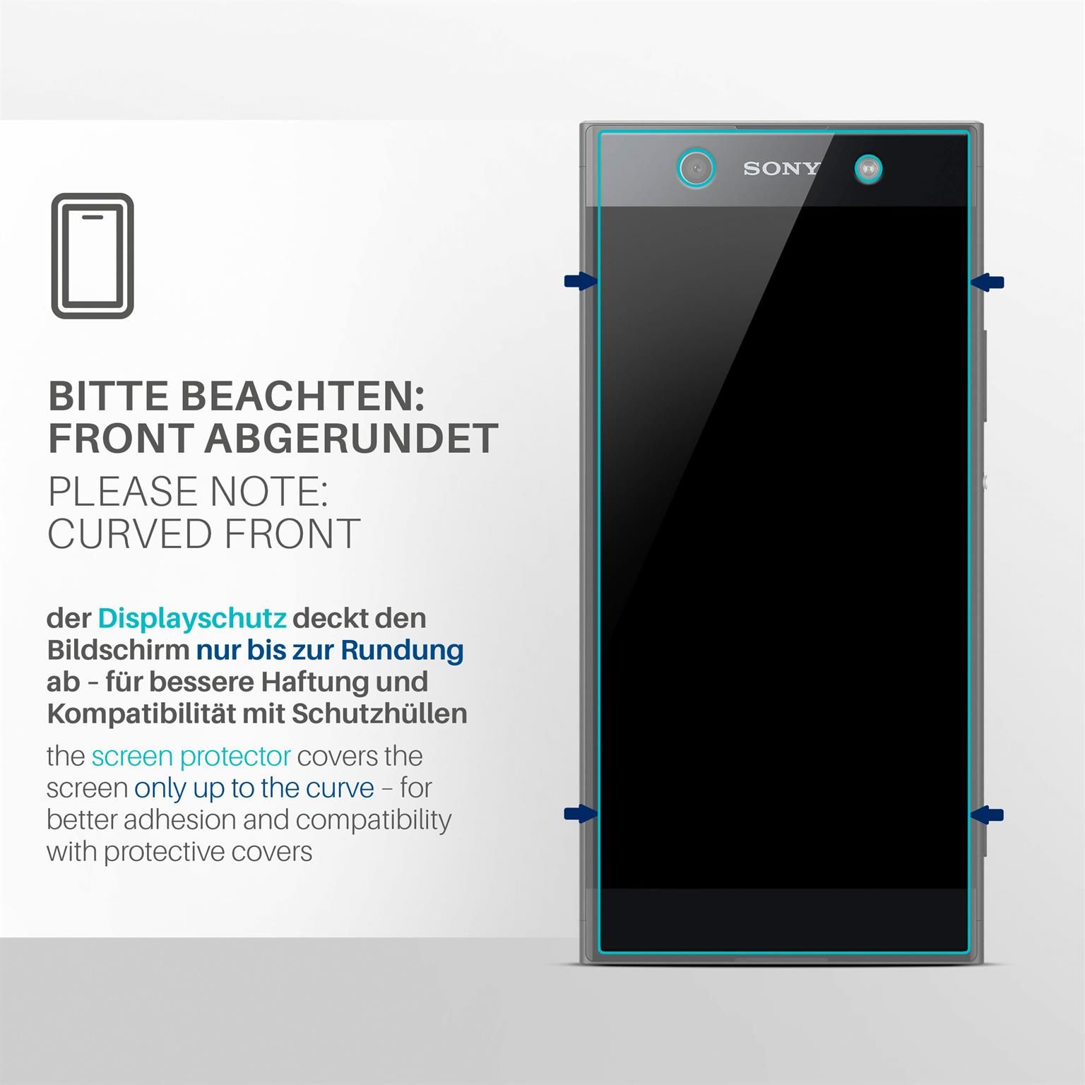 moex FlexProtect Sony Xperia XA1 Schutzfolie Klar – Weiteres Produktbild 3 moex FlexProtect Sony Xperia XA1 Schutzfolie Klar – Weiteres Produktbild 3