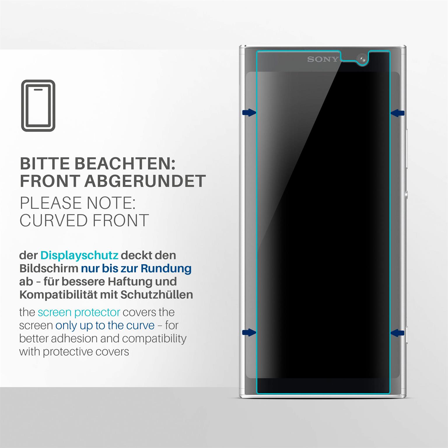 moex FlexProtect Sony Xperia XA2 Plus Schutzfolie Klar – Weiteres Produktbild 3 moex FlexProtect Sony Xperia XA2 Plus Schutzfolie Klar – Weiteres Produktbild 3