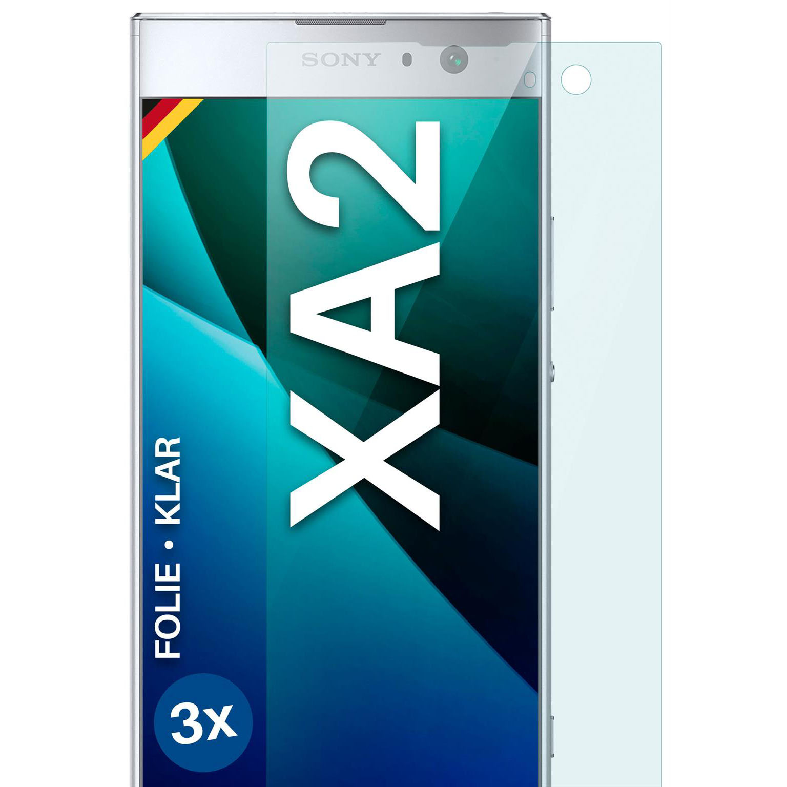 moex FlexProtect Sony Xperia XA2 Schutzfolie Klar – undefined