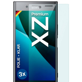 moex FlexProtect Sony Xperia XZ Premium Schutzfolie Klar – 3er Set