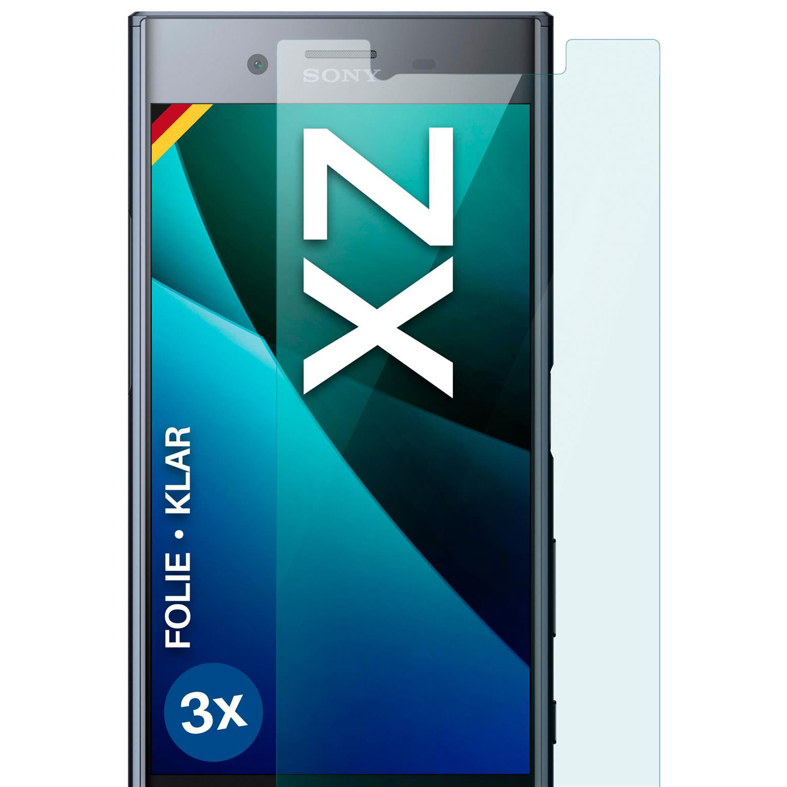 moex FlexProtect Sony Xperia XZ Schutzfolie Klar – Weiteres Produktbild 1 moex FlexProtect Sony Xperia XZ Schutzfolie Klar – Weiteres Produktbild 1