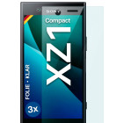 moex FlexProtect Sony Xperia XZ1 Compact Schutzfolie Klar – Weiteres Produktbild 1